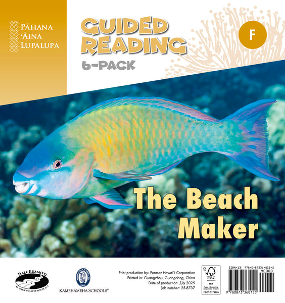 The Beach Maker (F) – Guided Reading 6-Pack (PAL 2)