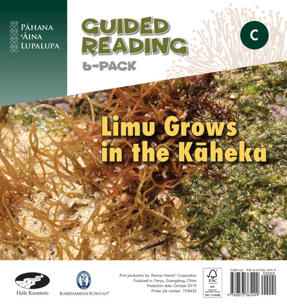 Limu Grows in the Kāheka (C) – Guided Reading 6-Pack (PAL)